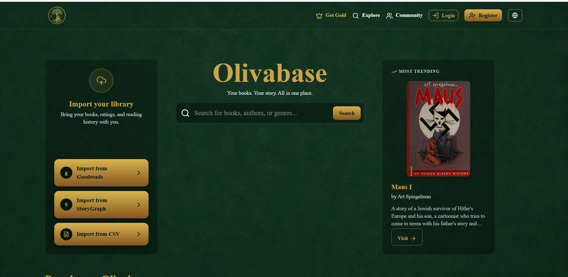 Olivabase — A World of Knowledge